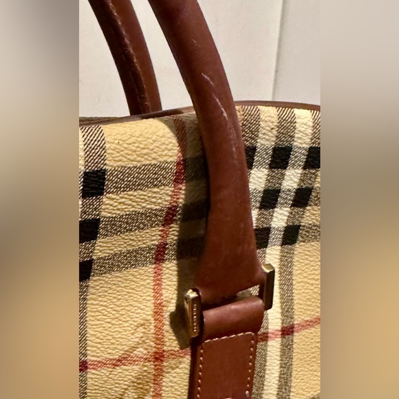 BURBERRY Vintage Haymarket Check Canvas Garment Bag - Picture 14 of 17